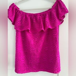 Lilly Pulitzer Fuchsia Fabric